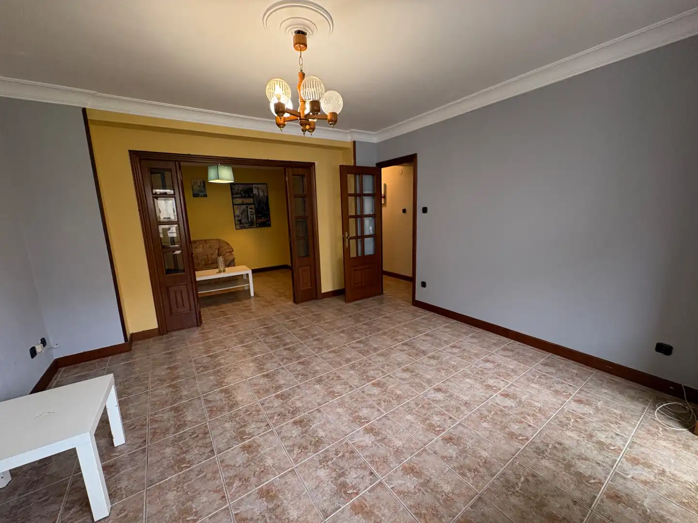 Sala de estar de Piso en venta en Ferrol con Amueblado y Balcón