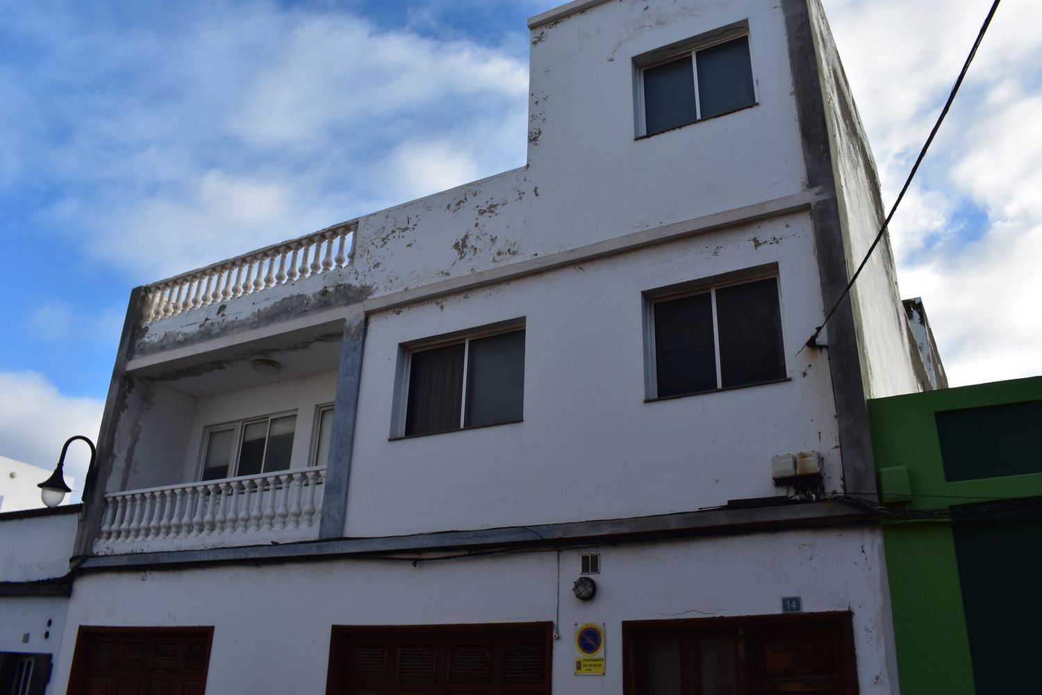 Vista exterior de Casa adosada en venda en Los Silos amb Terrassa, Traster i Moblat