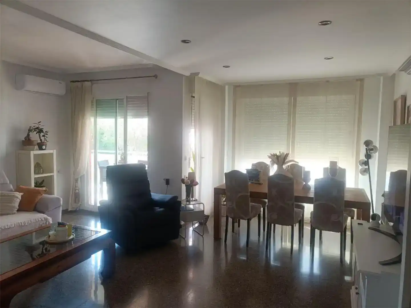 Dining room of Flat for sale in Petrer  with Air Conditioner, Private garden and Storage room