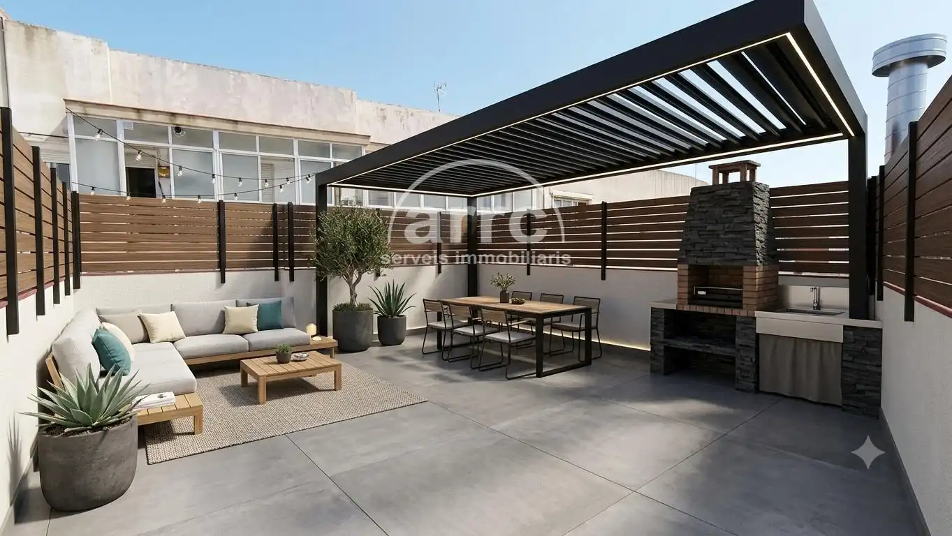 Terraza de Piso en venta en Mataró con Aire acondicionado, Terraza y Trastero