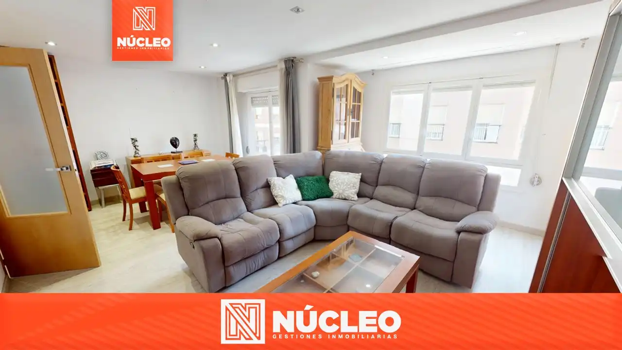 Sala de estar de Piso en venta en Elche / Elx con Amueblado
