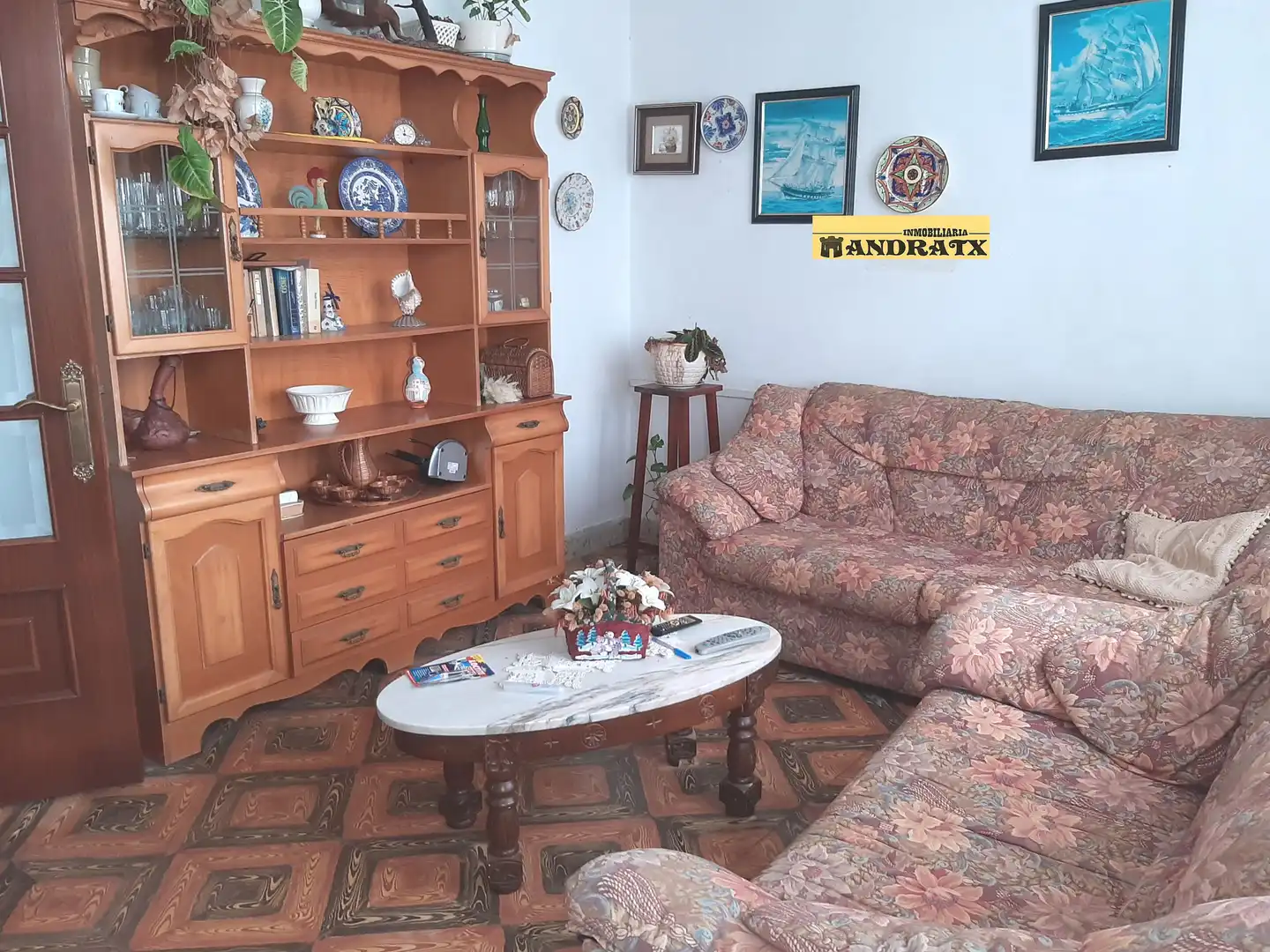 Wohnzimmer von Haus oder Chalet zum Verkauf in Fene mit Heizung, Terrasse und Abstellraum