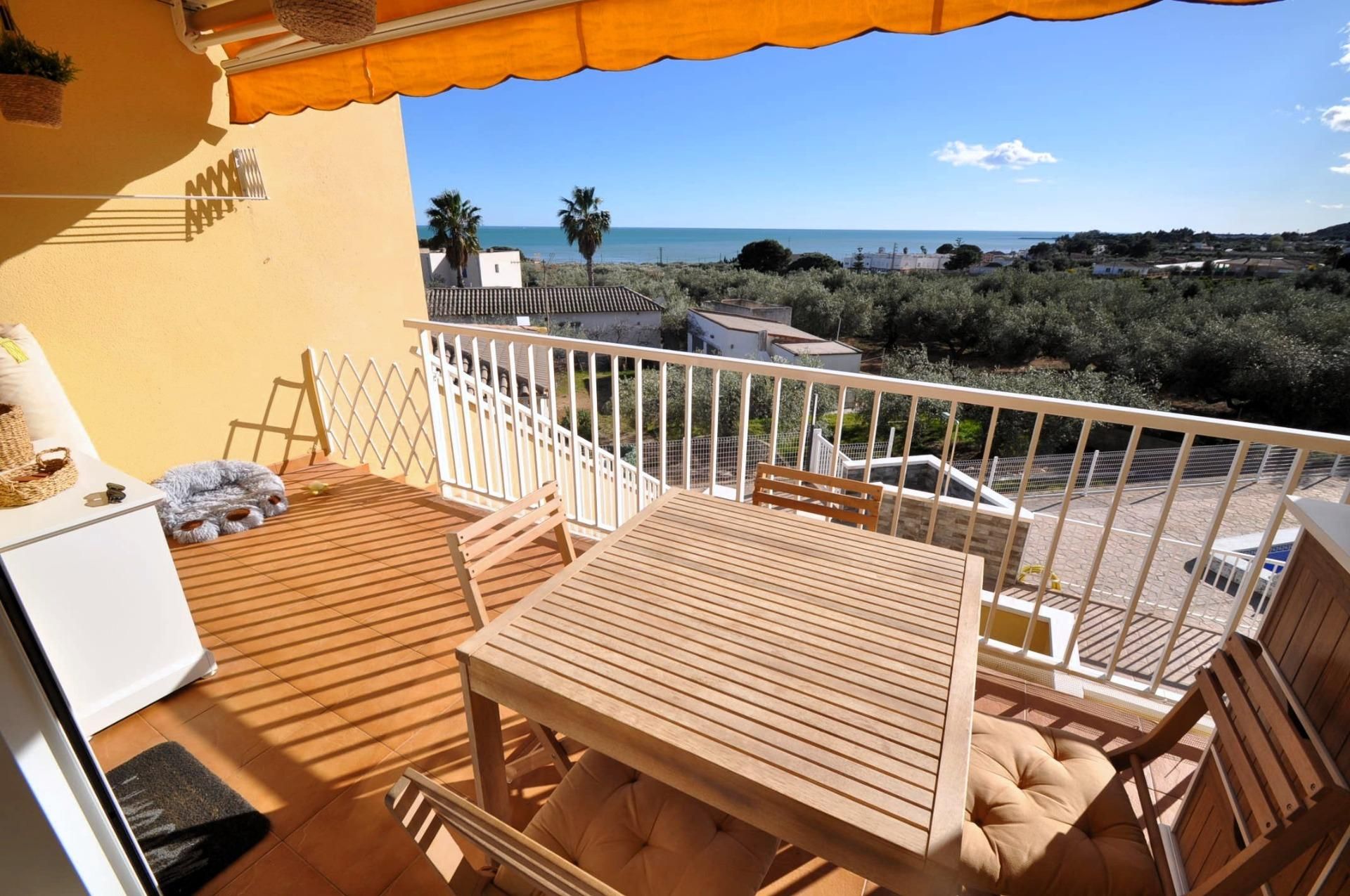 Terraza de Apartamento en venta en Alcanar con Aire acondicionado, Terraza y Trastero