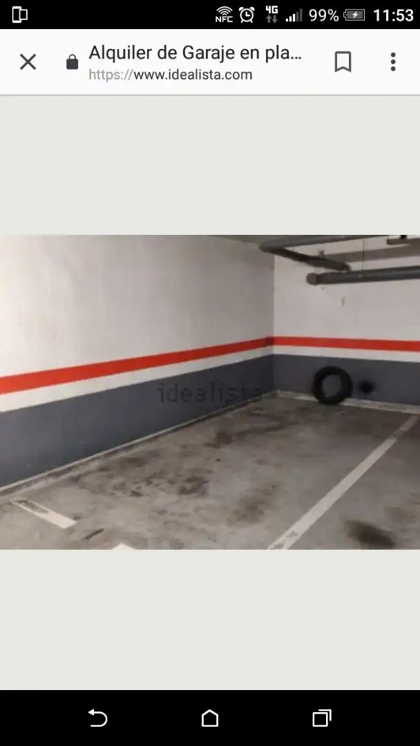 Parkplatz von Garage zur Miete in Madrid