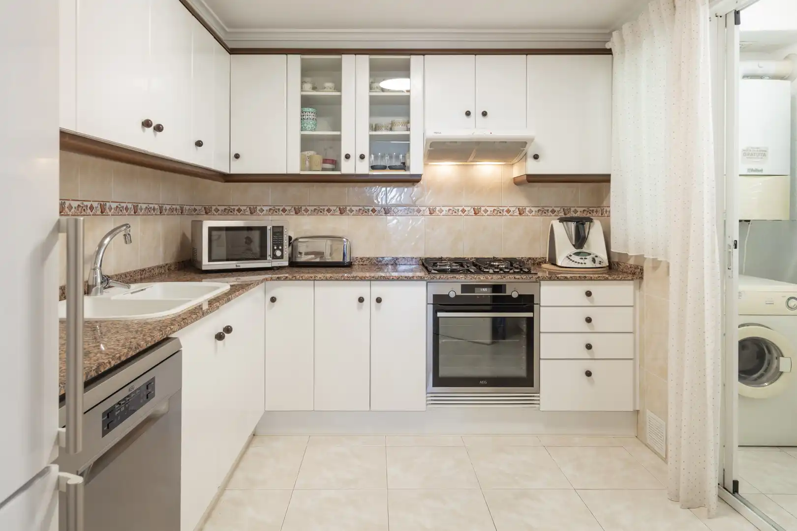 Kitchen of Apartments for sale in Jávea / Xàbia  with Air Conditioner, Terrace and Storage room