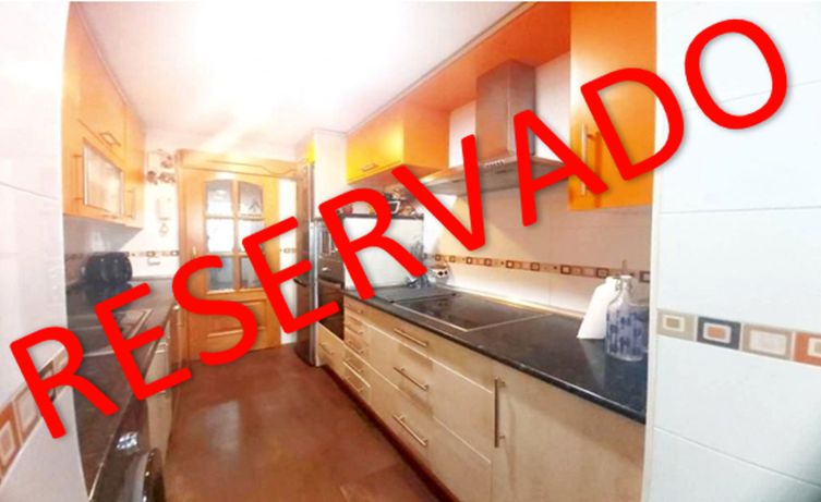 Kitchen of Flat for sale in Móstoles  with Heating, Terrace and Oven