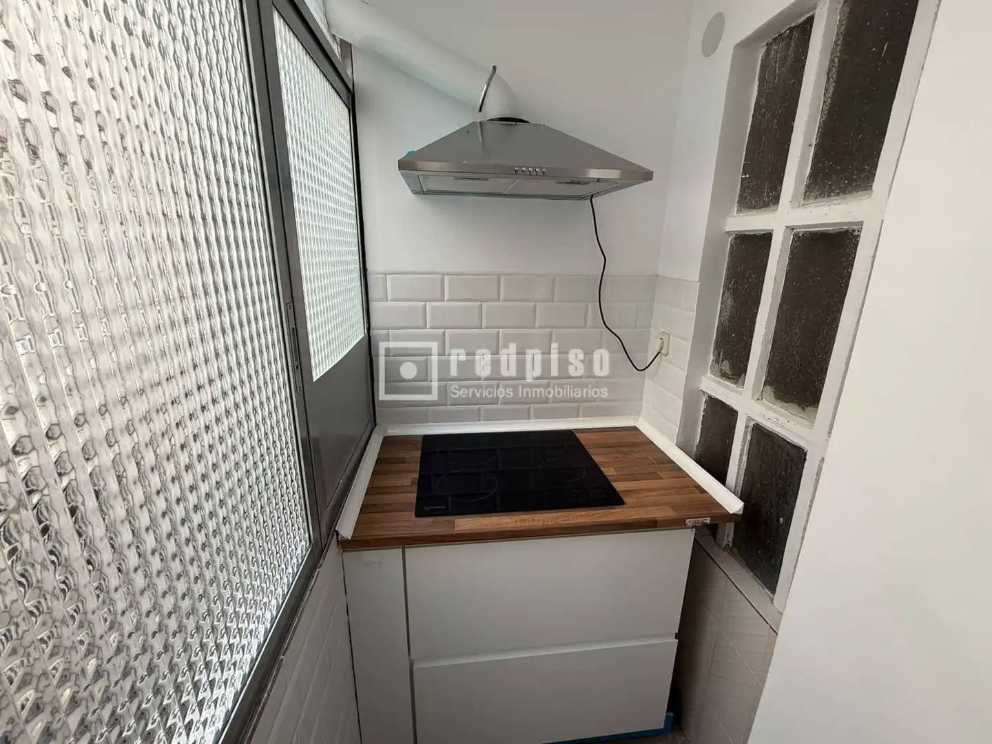 Cuina de Pis de lloguer en Alcorcón amb Aire condicionat, Calefacció i Terrassa