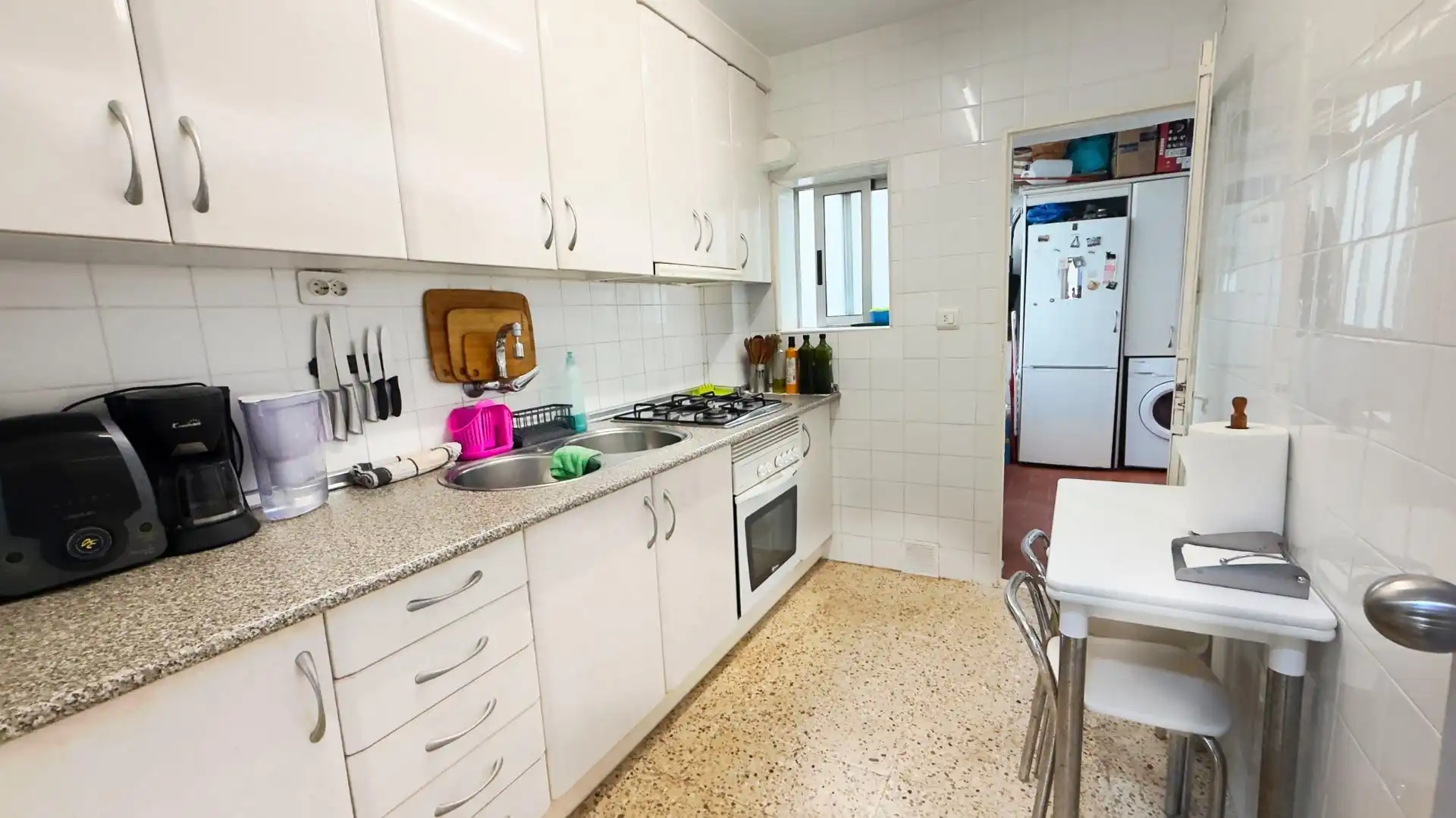 Kitchen of Flat for sale in Benidorm  with Furnished and Balcony