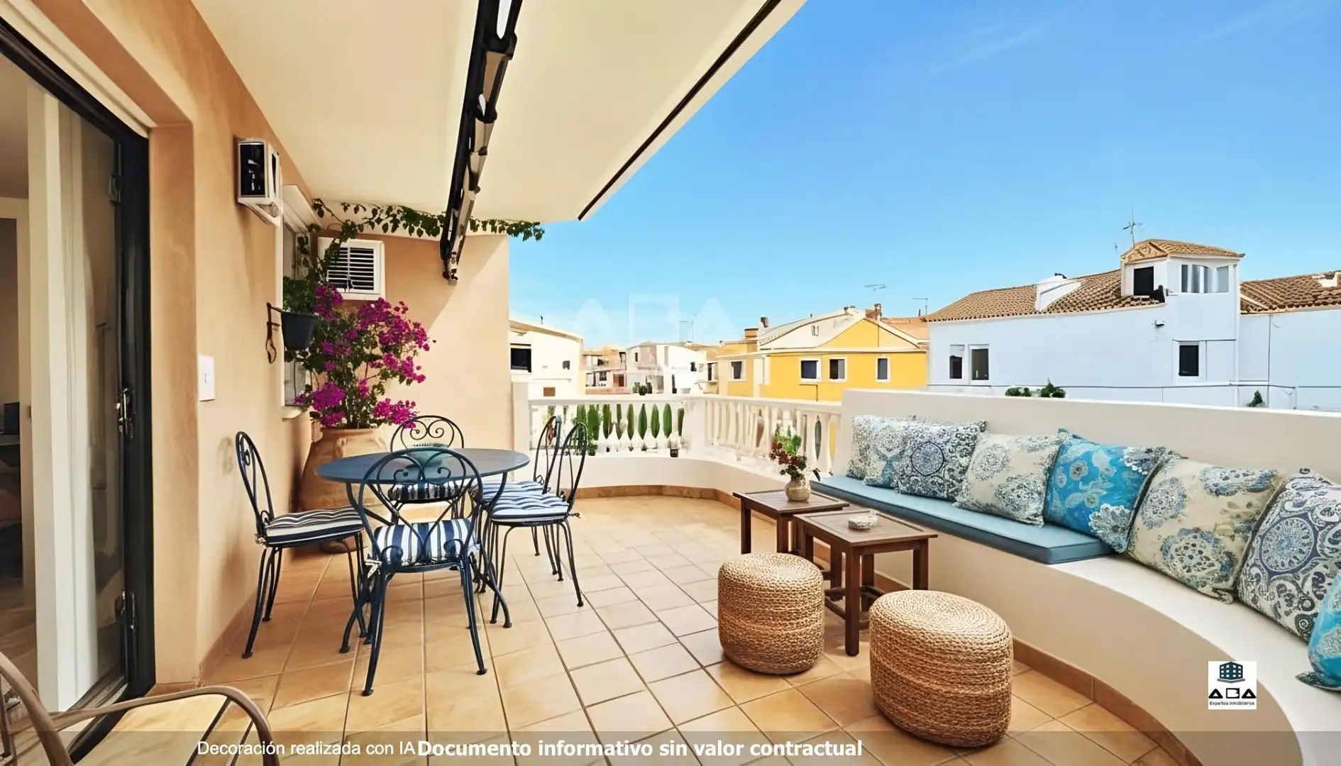 Terraza de Planta baja en venta en Alcalà de Xivert con Aire acondicionado, Calefacción y Jardín privado