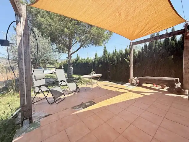 Terrasse von Country house zum Verkauf in Castellón de la Plana / Castelló de la Plana mit Klimaanlage, Privatgarten und Terrasse