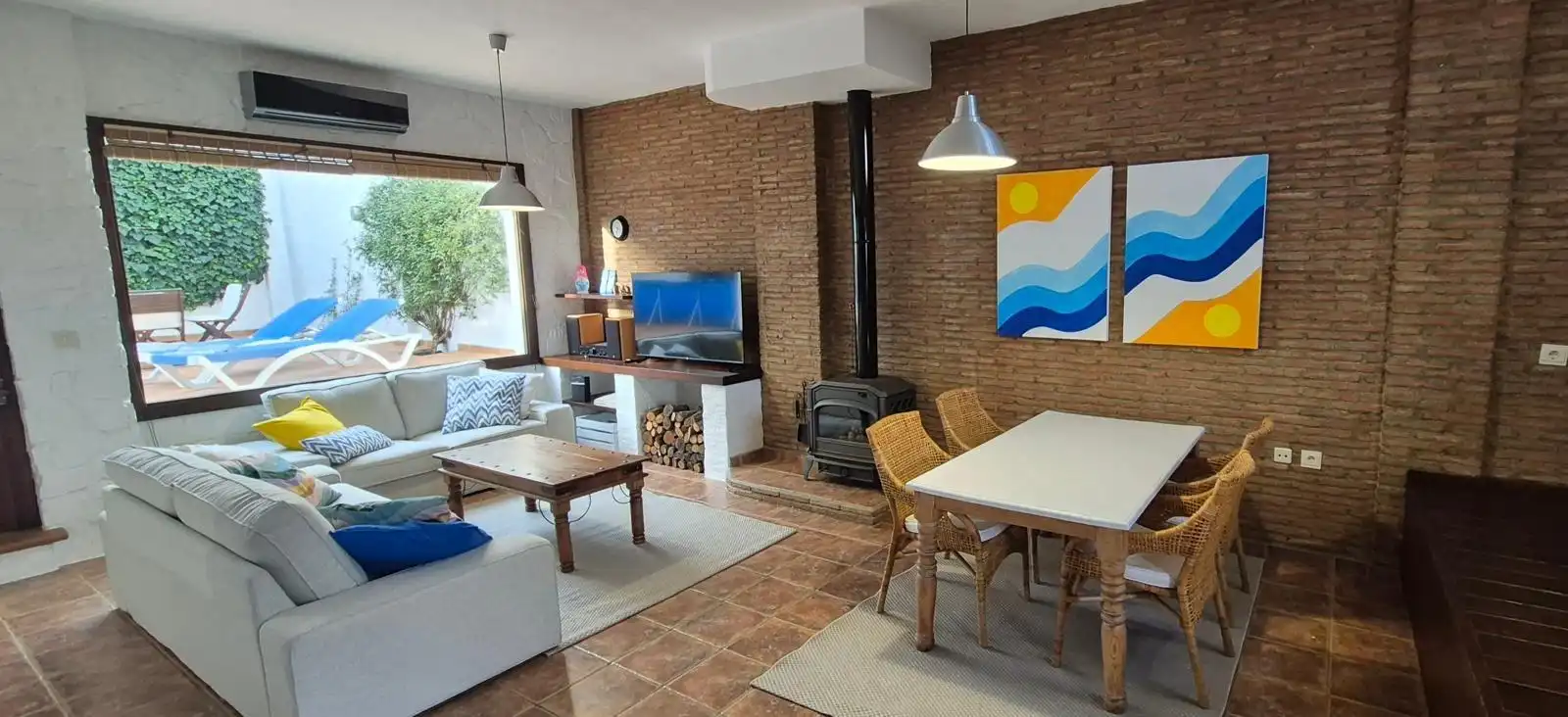 Sala d'estar de Casa o xalet en venda en Antequera amb Aire condicionat, Calefacció i Terrassa
