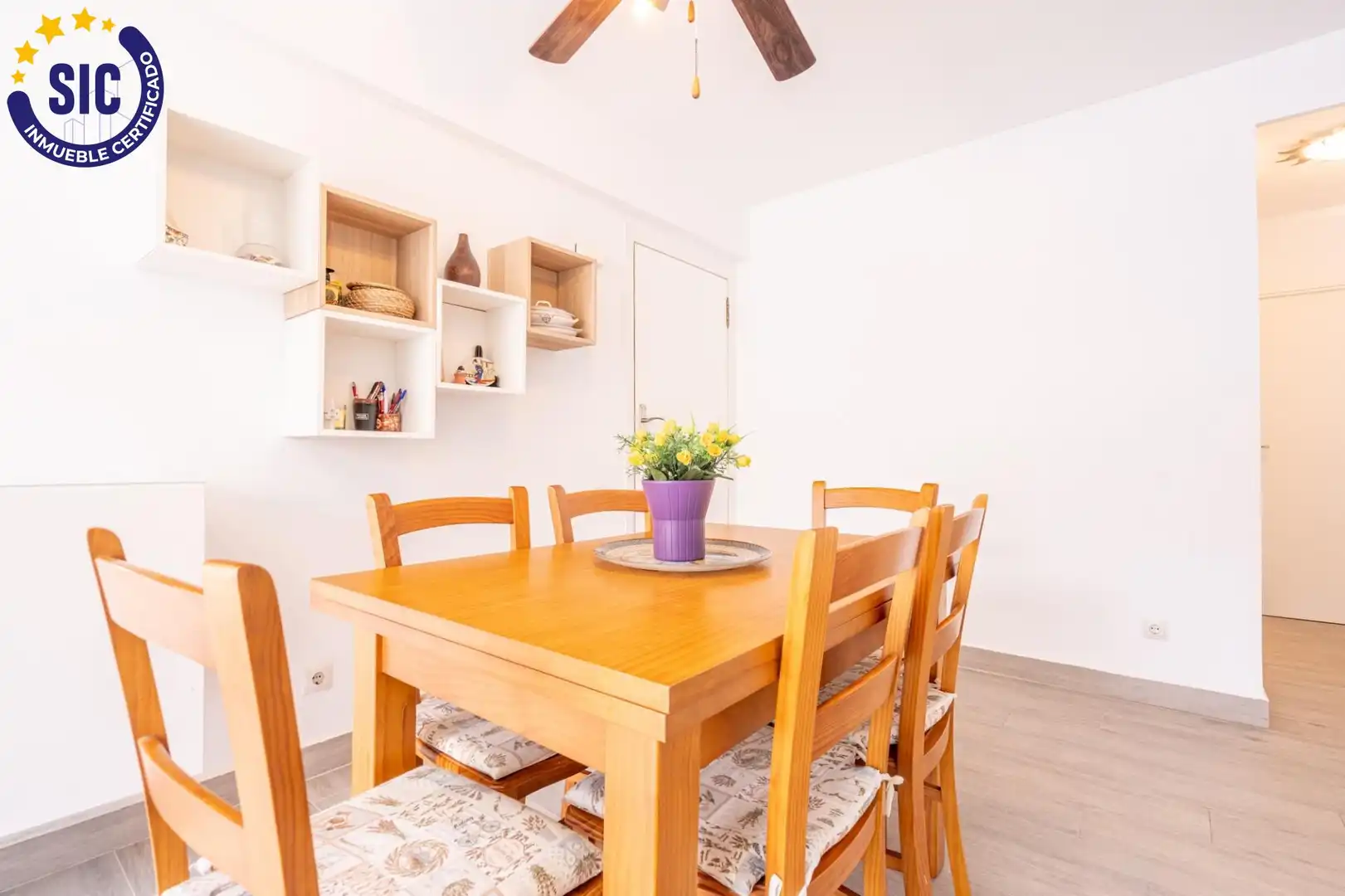 Dining room of Apartments for sale in Valencia  with Air Conditioner, Heating and Private garden