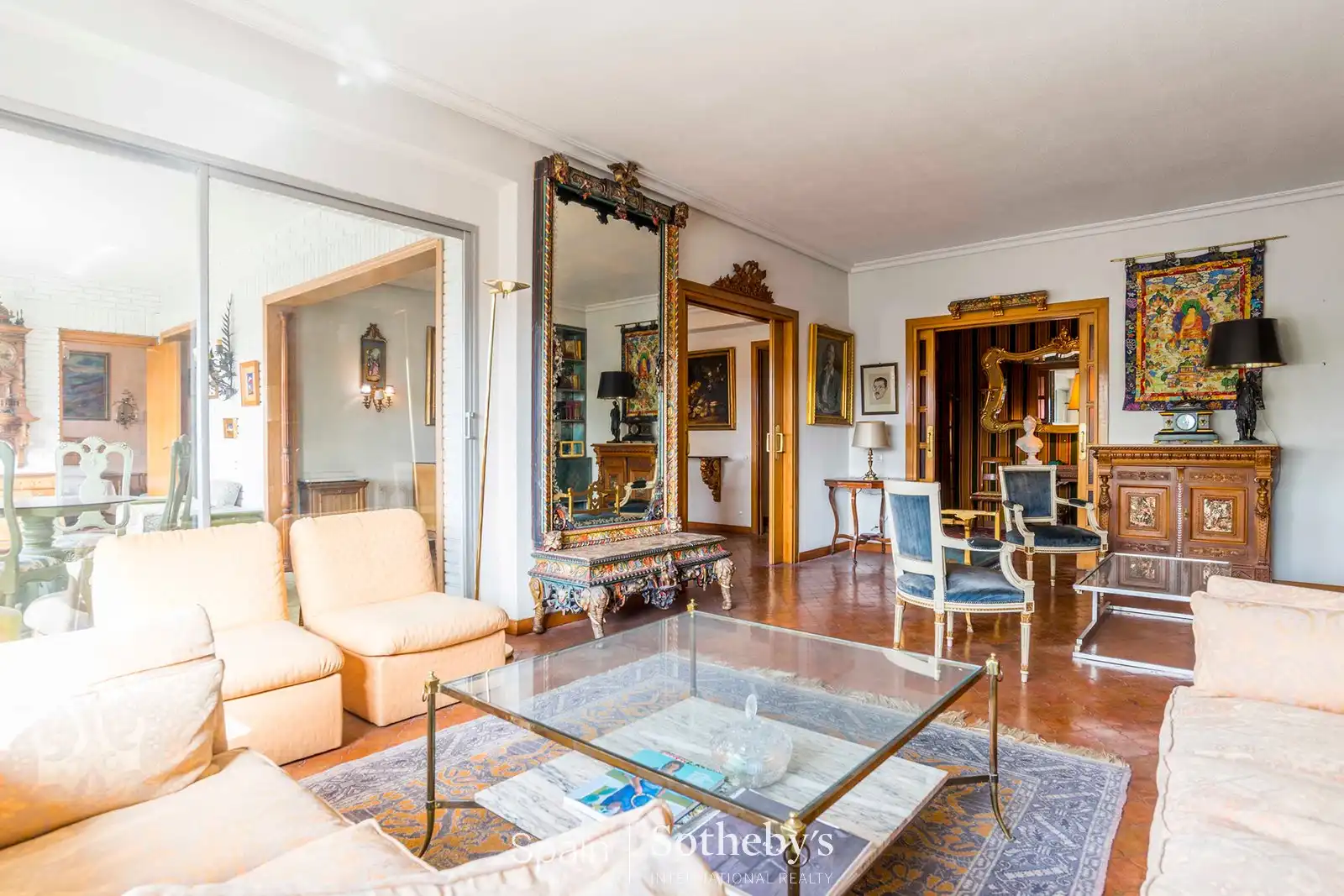 Living room of Apartments for sale in Madrid  with Air Conditioner, Heating and Private garden