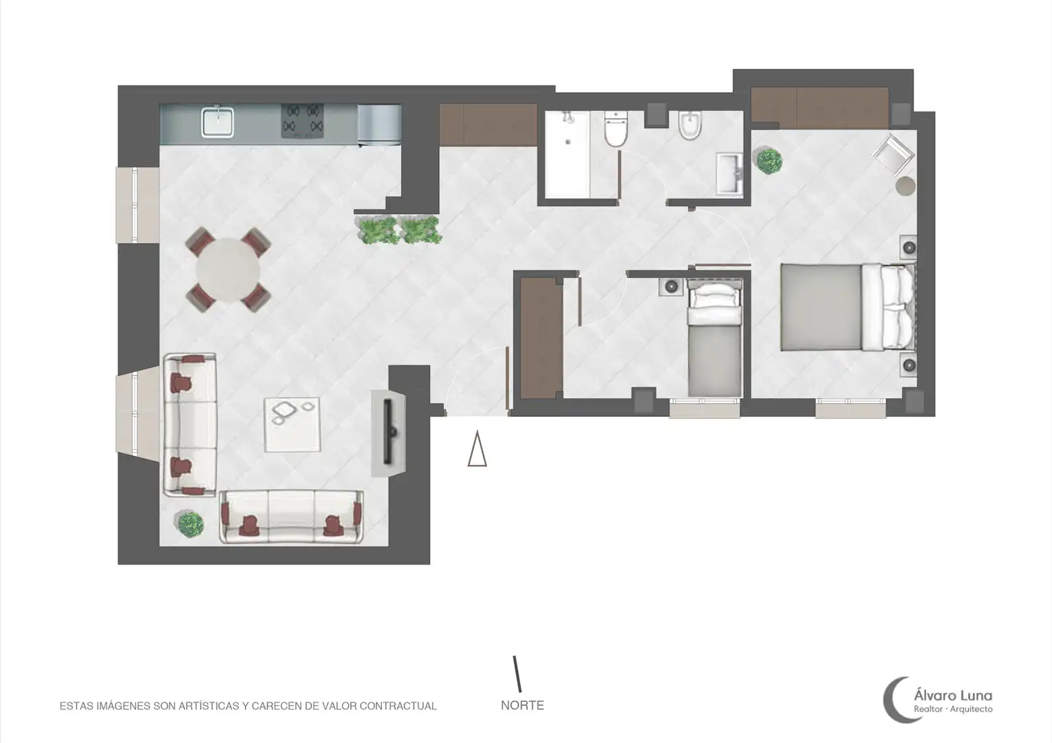 Flat for sale in Sevilla  with Air Conditioner, Heating and Furnished