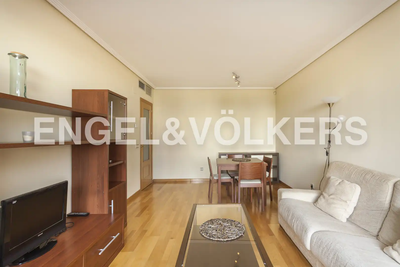 Sala de estar de Piso de alquiler en Madrid con Aire acondicionado, Calefacción y Terraza