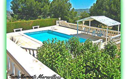 Swimming pool of House or chalet for sale in Torrent  with Air Conditioner, Heating and Private garden