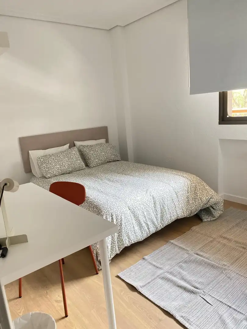 Schlafzimmer von Wohnung zur Miete in Murcia mit Klimaanlage, Heizung und Privatgarten