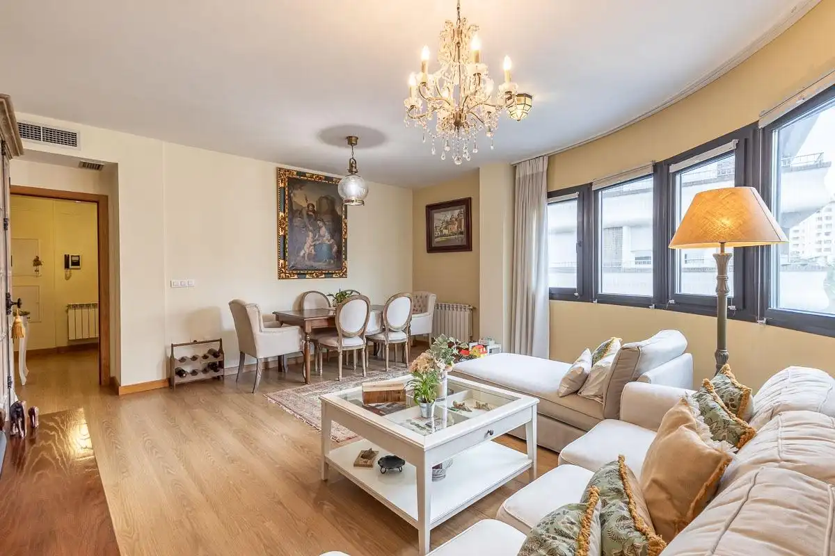 Sala de estar de Piso en venta en Beiro