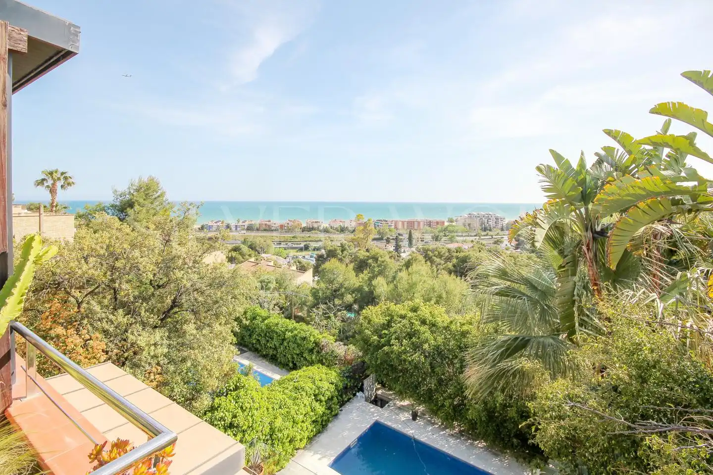 Jardín de Casa o chalet en venta en Sitges con Aire acondicionado, Calefacción y Jardín privado