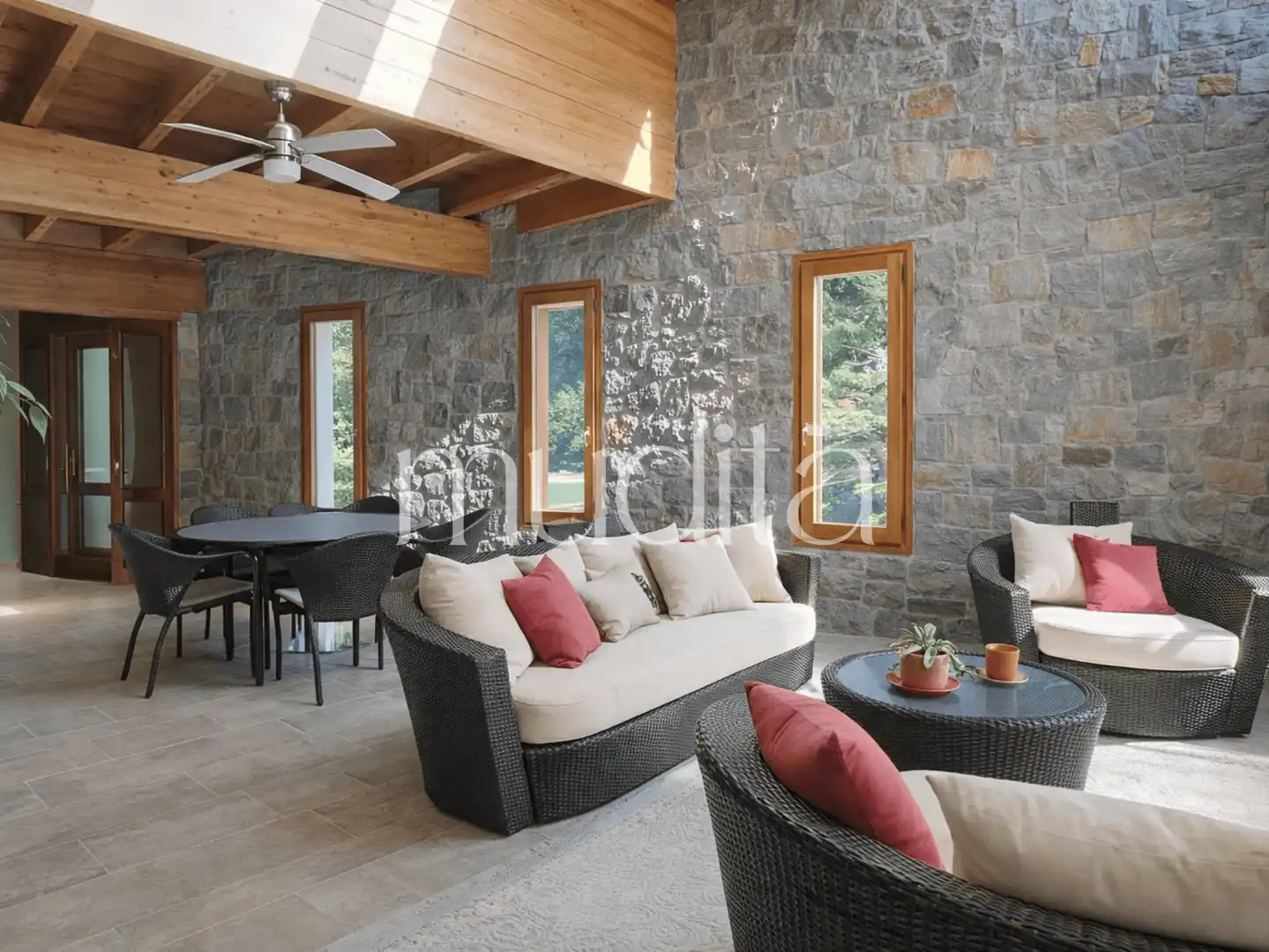Terraza de Casa o chalet en venta en Seva con Calefacción, Jardín privado y Terraza
