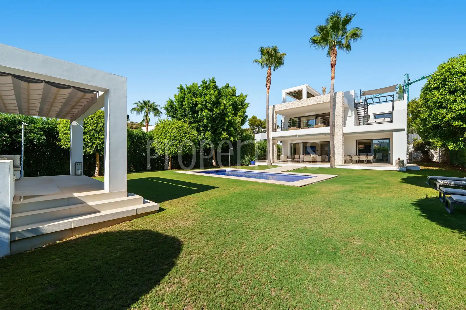 Jardín de Casa o chalet en venta en Marbella