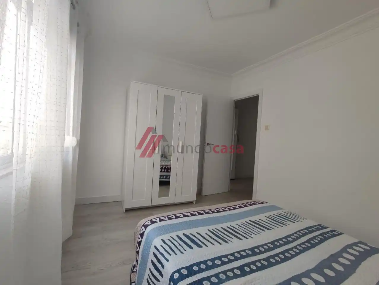 Bedroom of Flat for rent in Ferrol  with Heating and Furnished