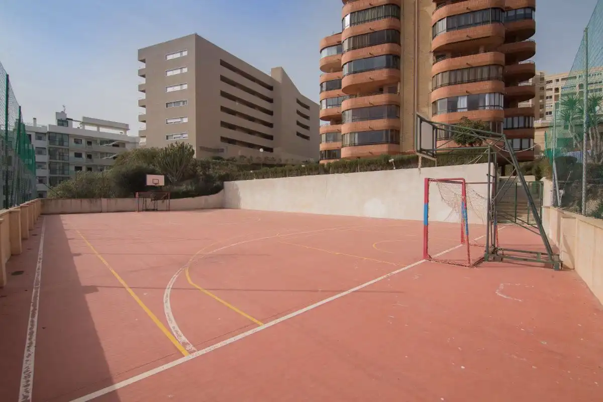 Parking of Flat for rent in Elche / Elx  with Air Conditioner, Heating and Parquet flooring