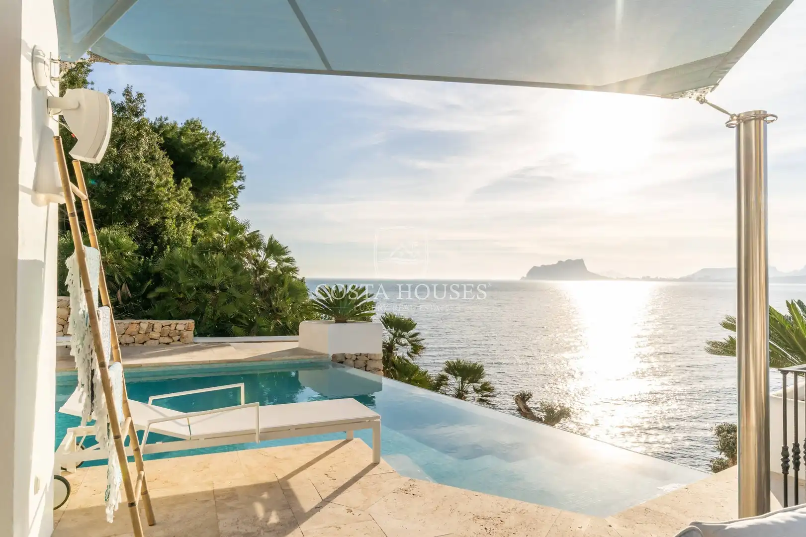 Exterior view of Houses for sale in Moraira  with Air Conditioner, Private garden and Terrace