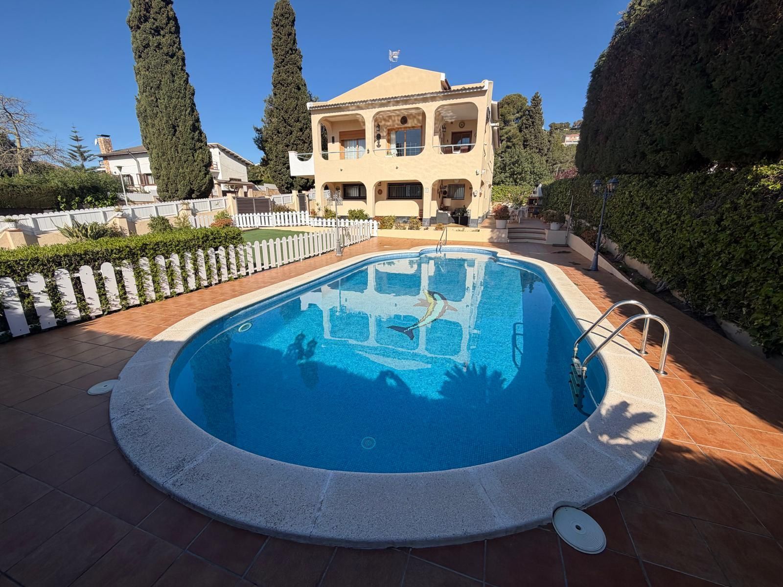 Swimming pool of Houses for sale in El Vendrell  with Heating, Terrace and Swimming Pool