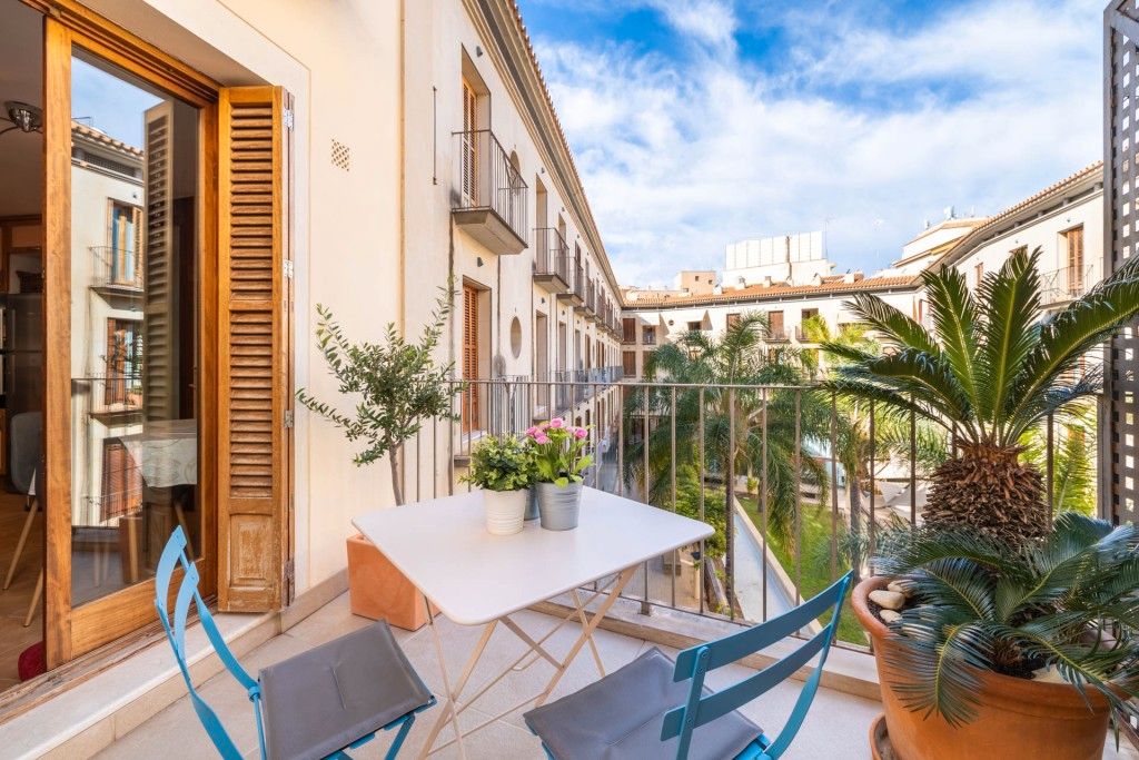 Terrassa de Apartament en venda en  Palma de Mallorca amb Aire condicionat, Terrassa i Traster