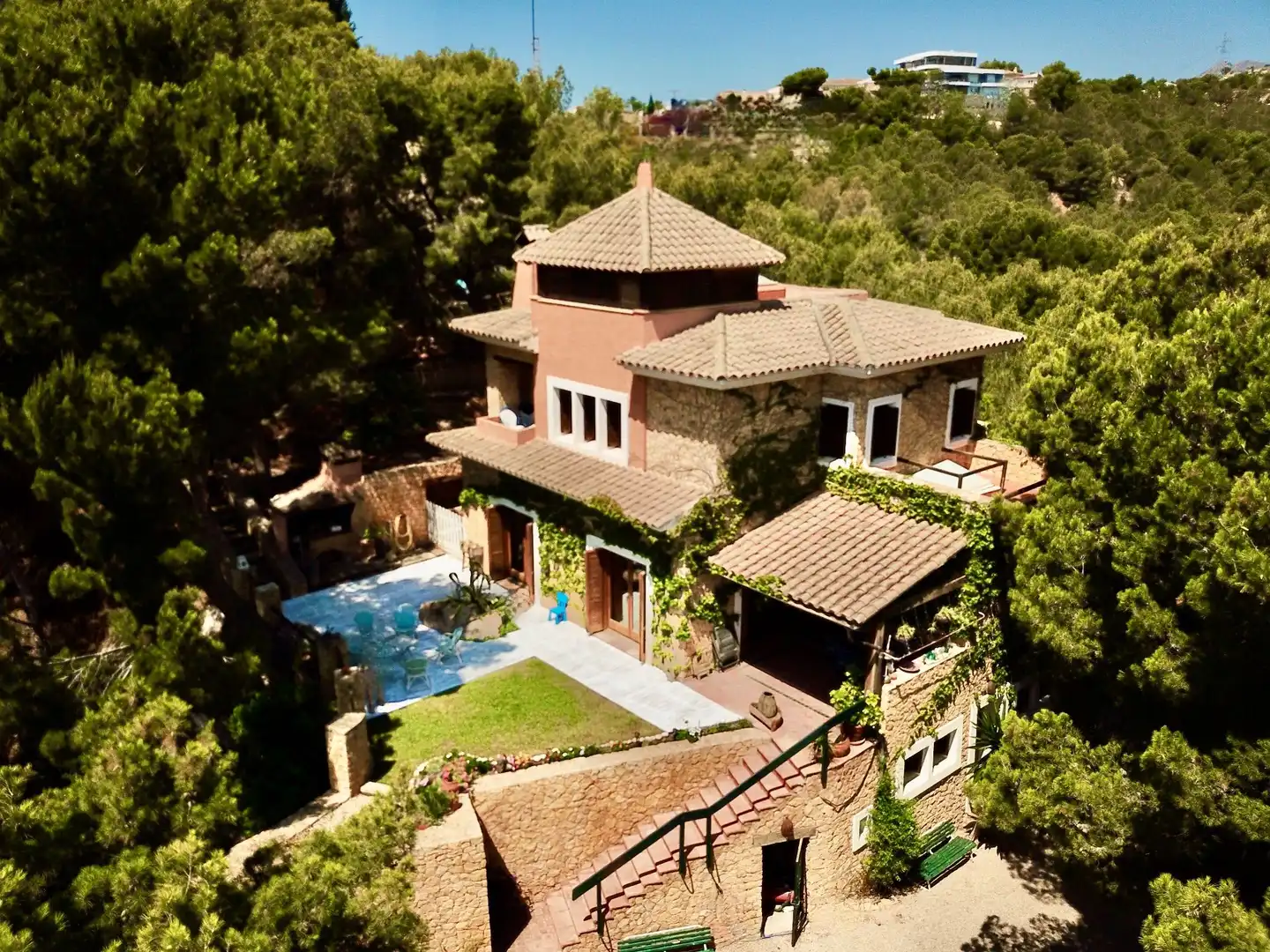 Villa mit Garten zum Verkauf in Mascarat