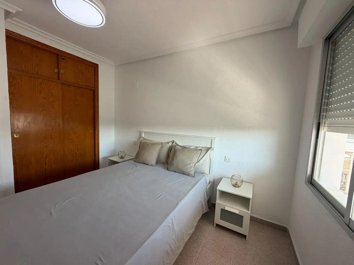 Bedroom of Apartments for rent in Santa Pola  with Air Conditioner, Heating and Terrace