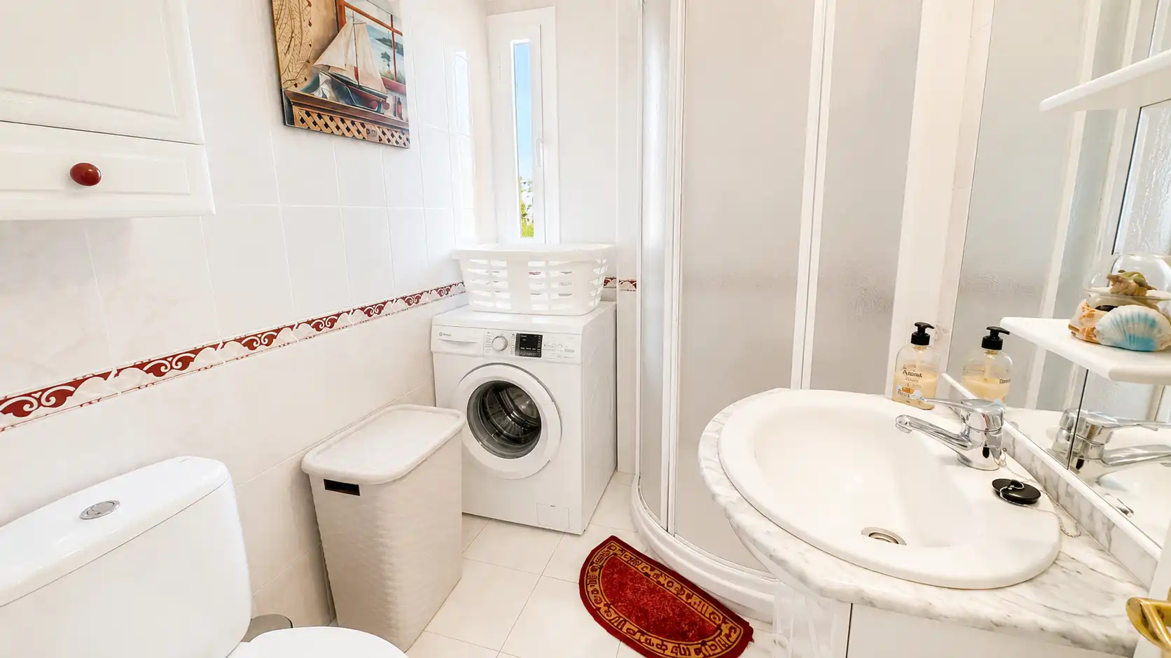 Bathroom of Apartments for sale in Benalmádena  with Air Conditioner, Heating and Terrace