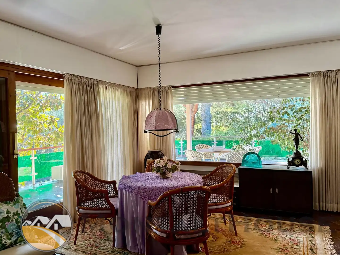 Comedor de Casa o chalet en venta en Sant Andreu de Llavaneres con Calefacción, Jardín privado y Parquet