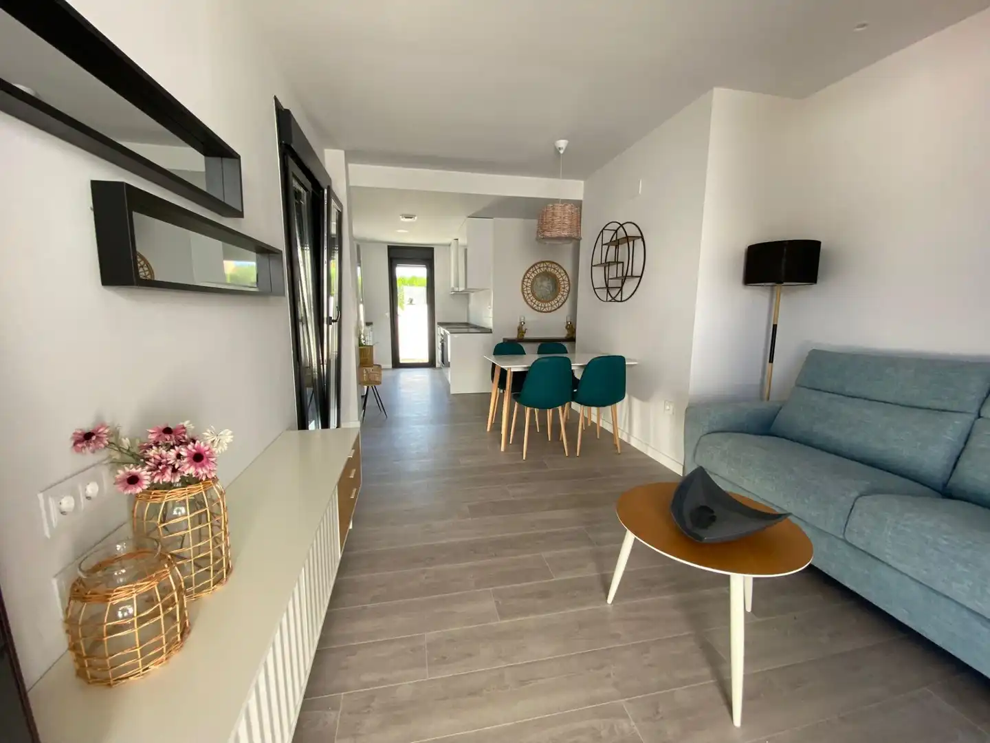 Living room of Houses for sale in El Verger  with Air Conditioner, Private garden and Terrace