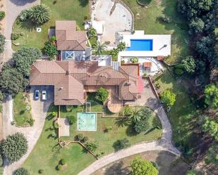 Vista exterior de Casa o xalet en venda en Parlavà amb Aire condicionat, Terrassa i Piscina