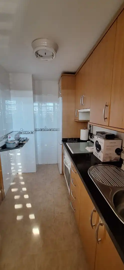 Cocina de Ático de alquiler en Badajoz con Aire acondicionado, Calefacción y Terraza