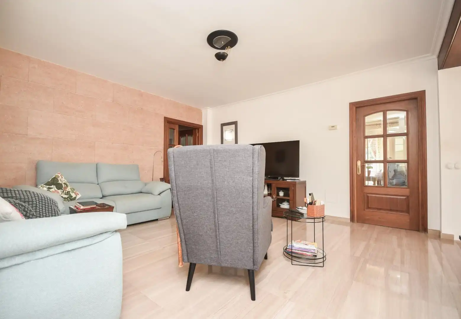 Sala d'estar de Casa o xalet en venda en Marratxí amb Aire condicionat, Calefacció i Jardí privat