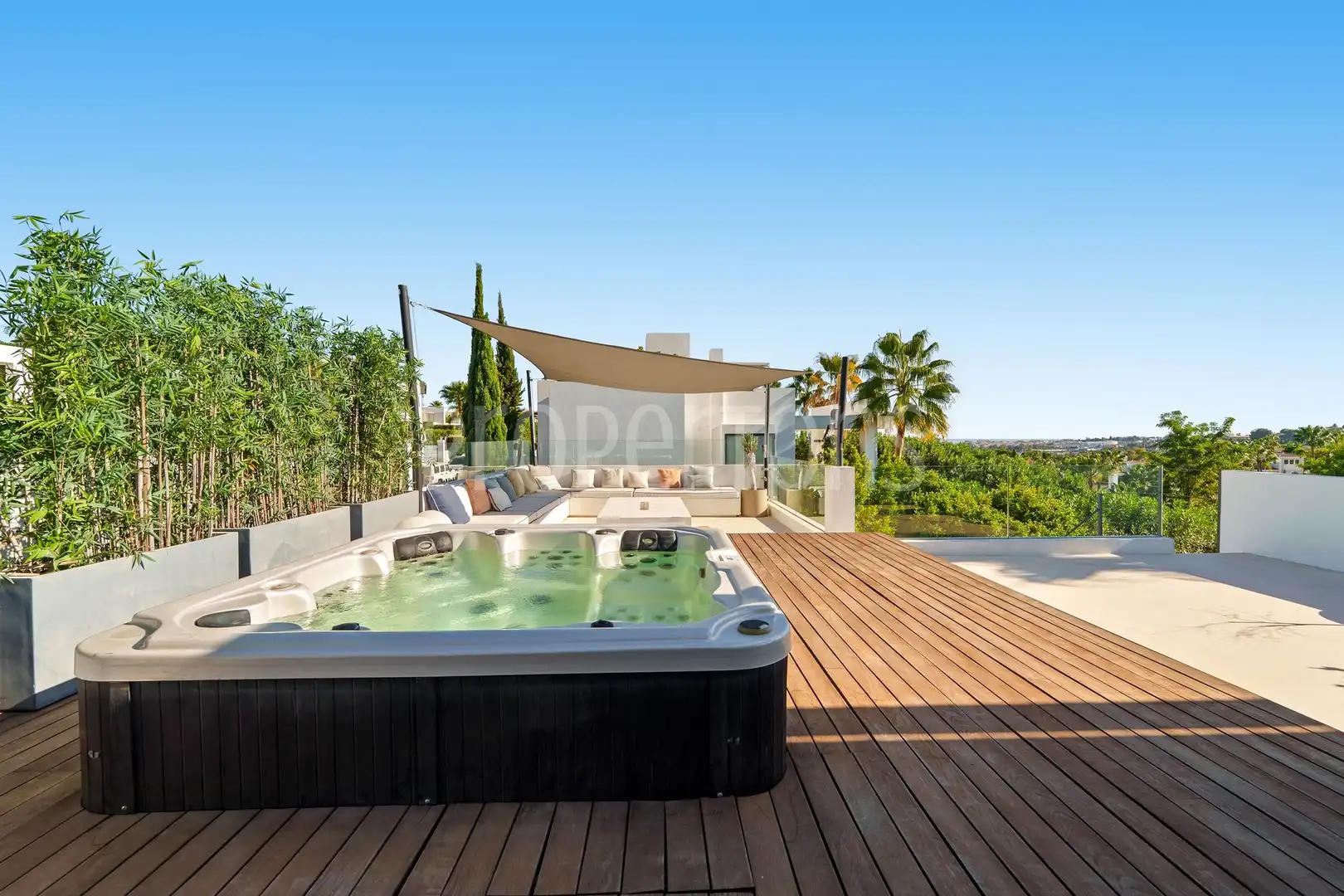 Terraza de Casa o chalet en venta en Marbella