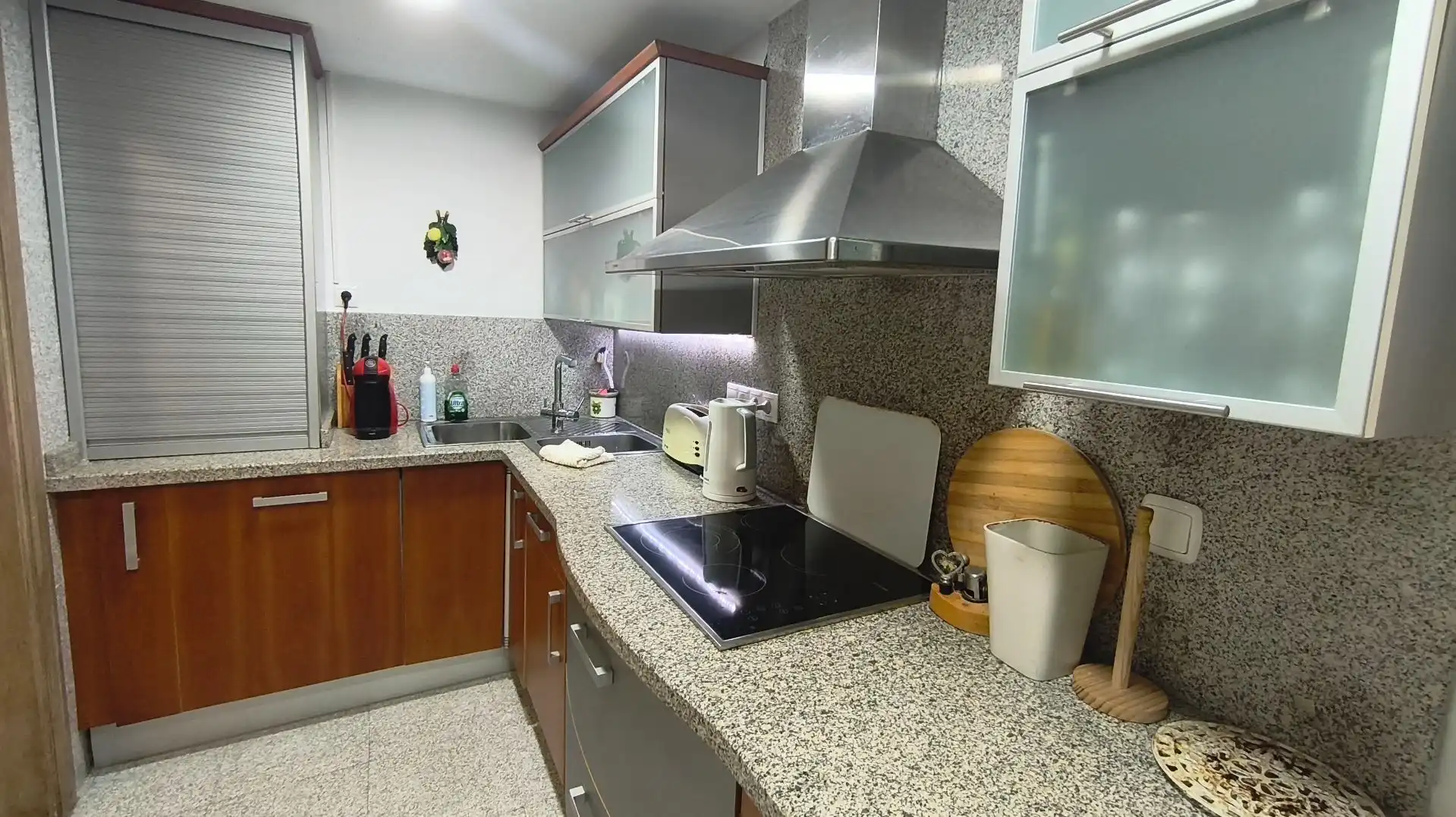 Cocina de Apartamento en venta en Garrucha con Aire acondicionado, Calefacción y Terraza