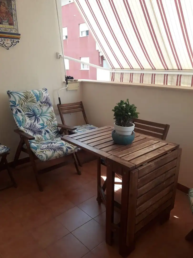 Terrasse von Wohnungen zur Miete in Águilas mit Klimaanlage, Heizung und Möbliert