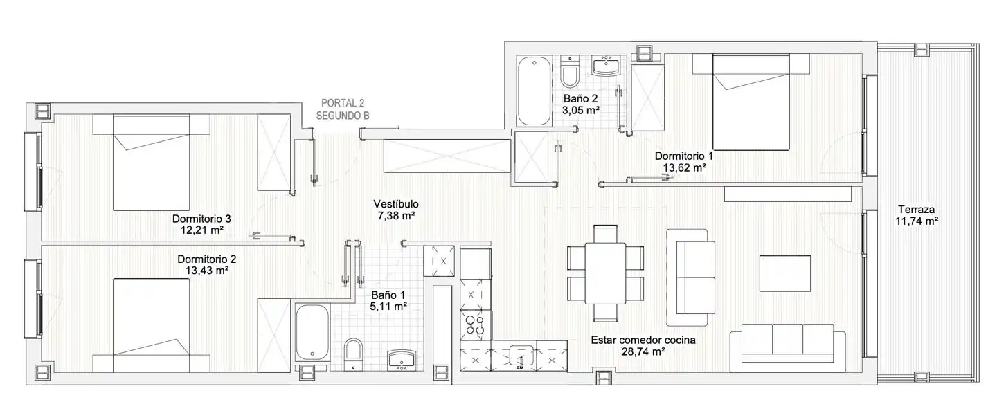 Flat with lift for sale in Gipuzkoa Hiribidea, imagen 7