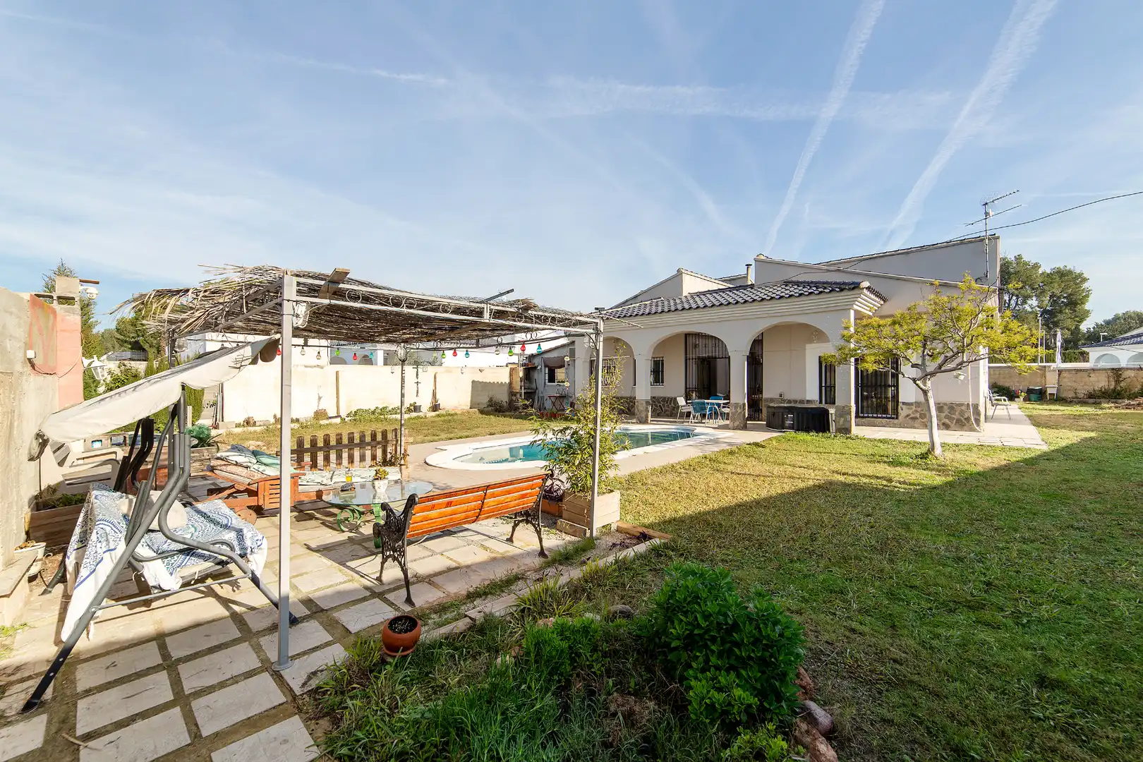 Jardí de Casa o xalet en venda en Olocau amb Aire condicionat, Calefacció i Jardí privat