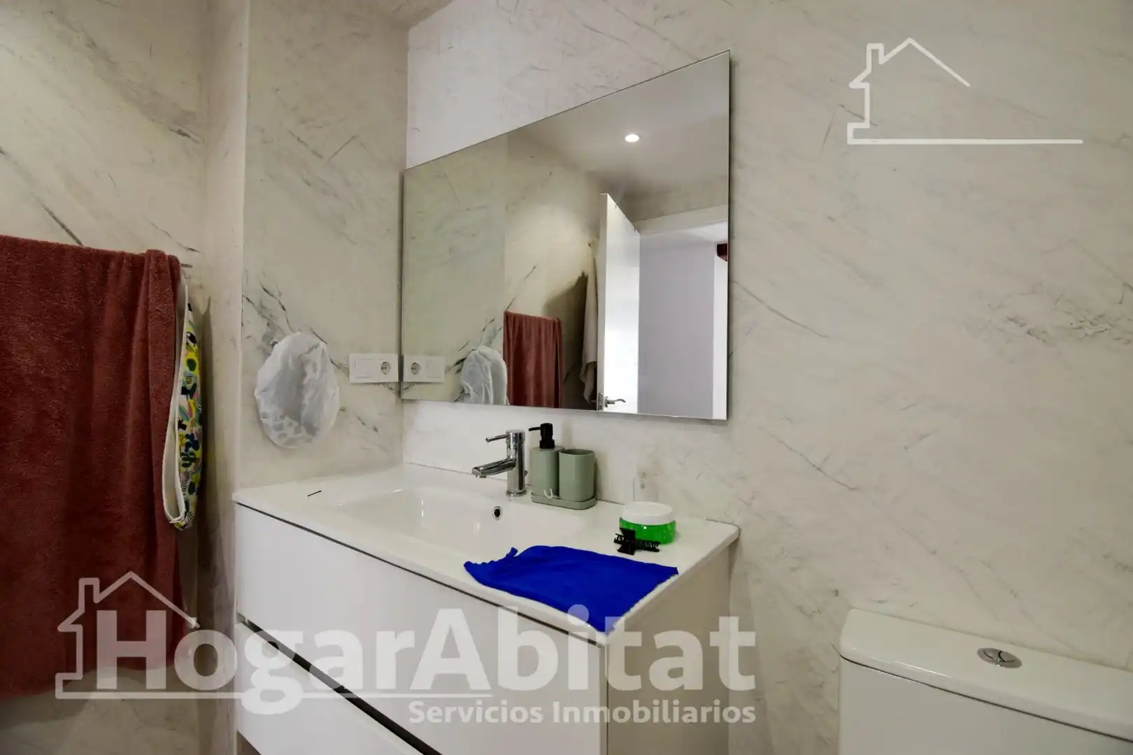 Baño de Casa o chalet en venta en L'Atzúbia con Aire acondicionado, Calefacción y Terraza