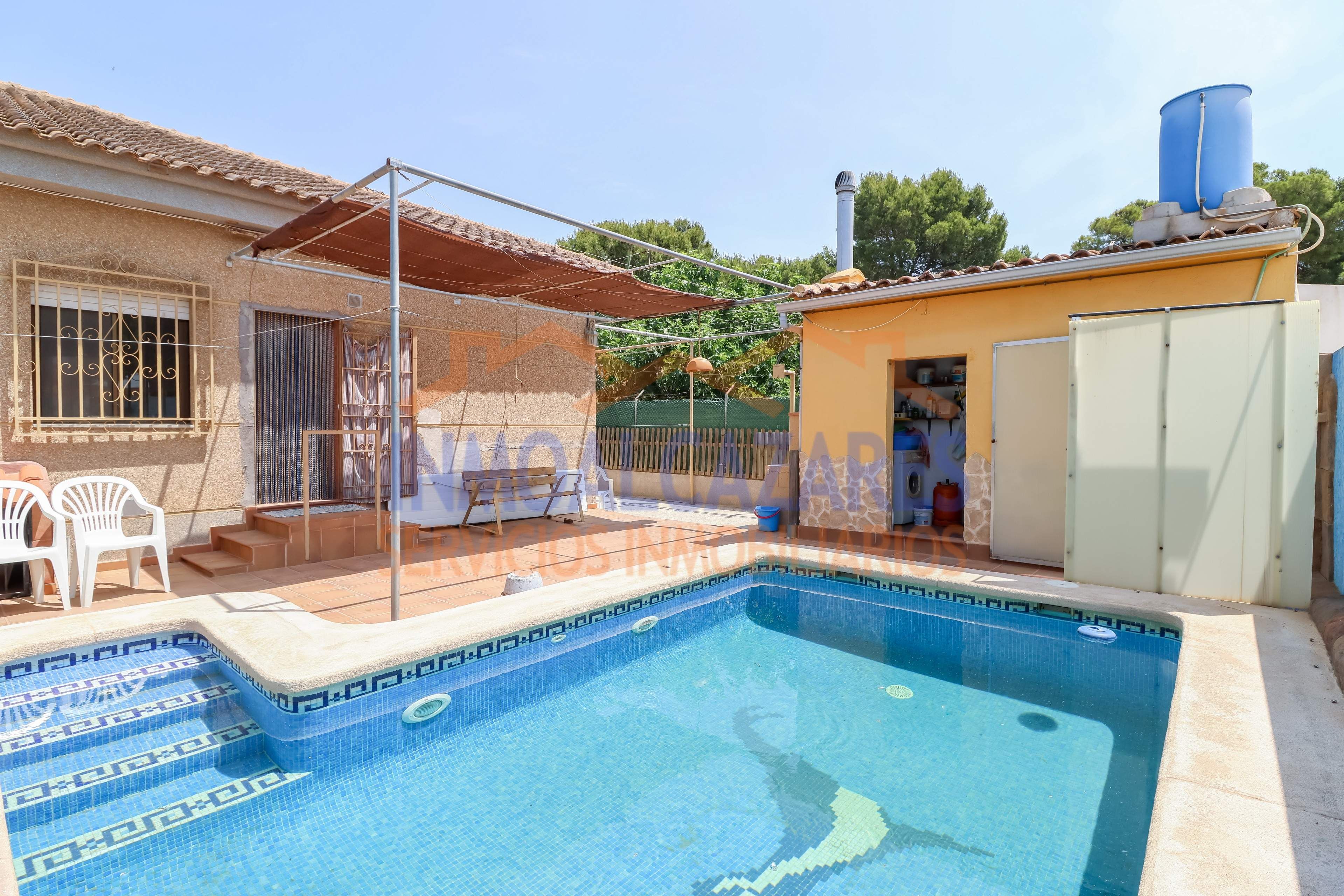 Piscina de Casa o chalet en venta en Cartagena con Aire acondicionado, Jardín privado y Terraza