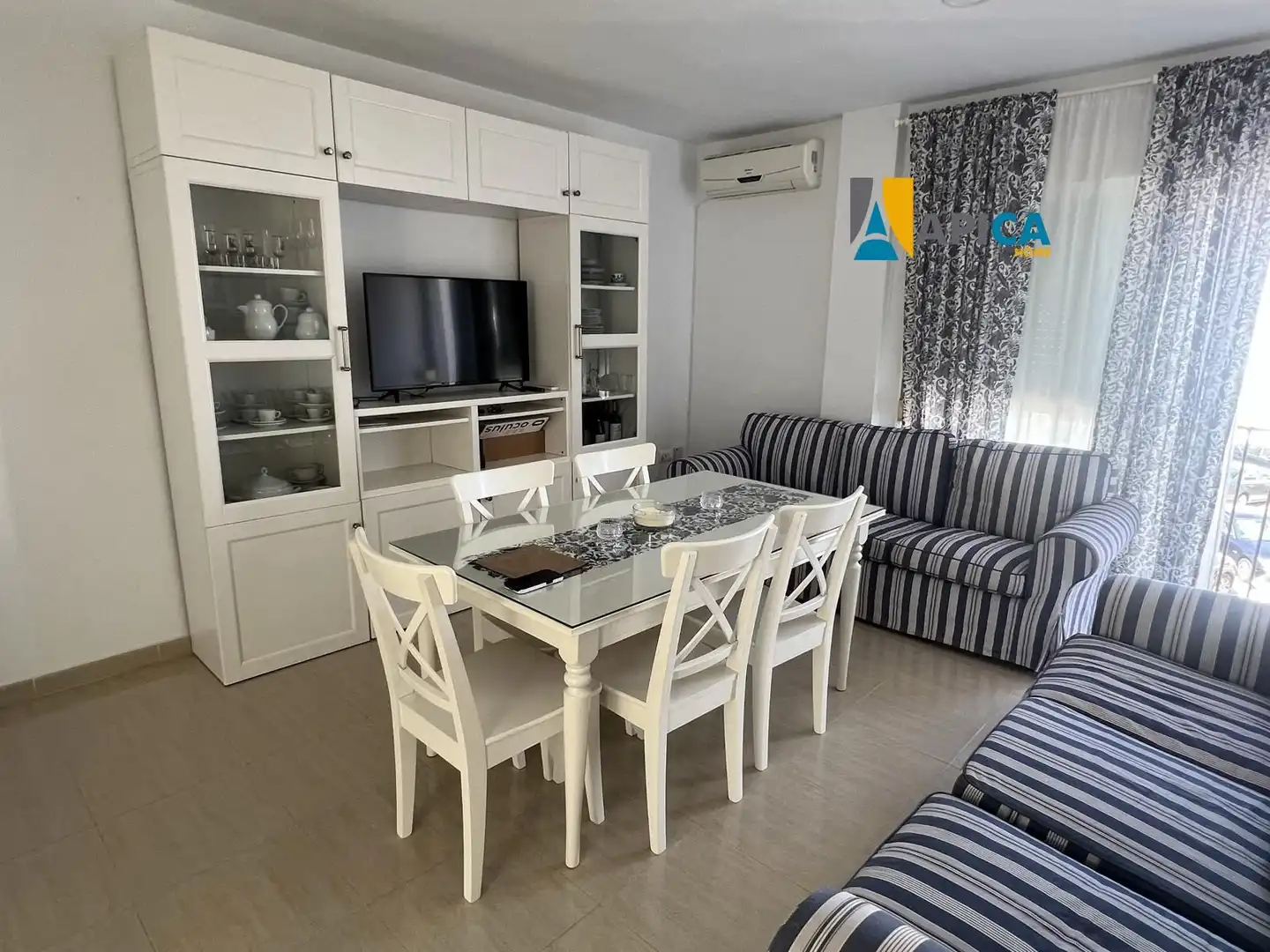 Living room of Flat for sale in Conil de la Frontera  with Air Conditioner and Furnished