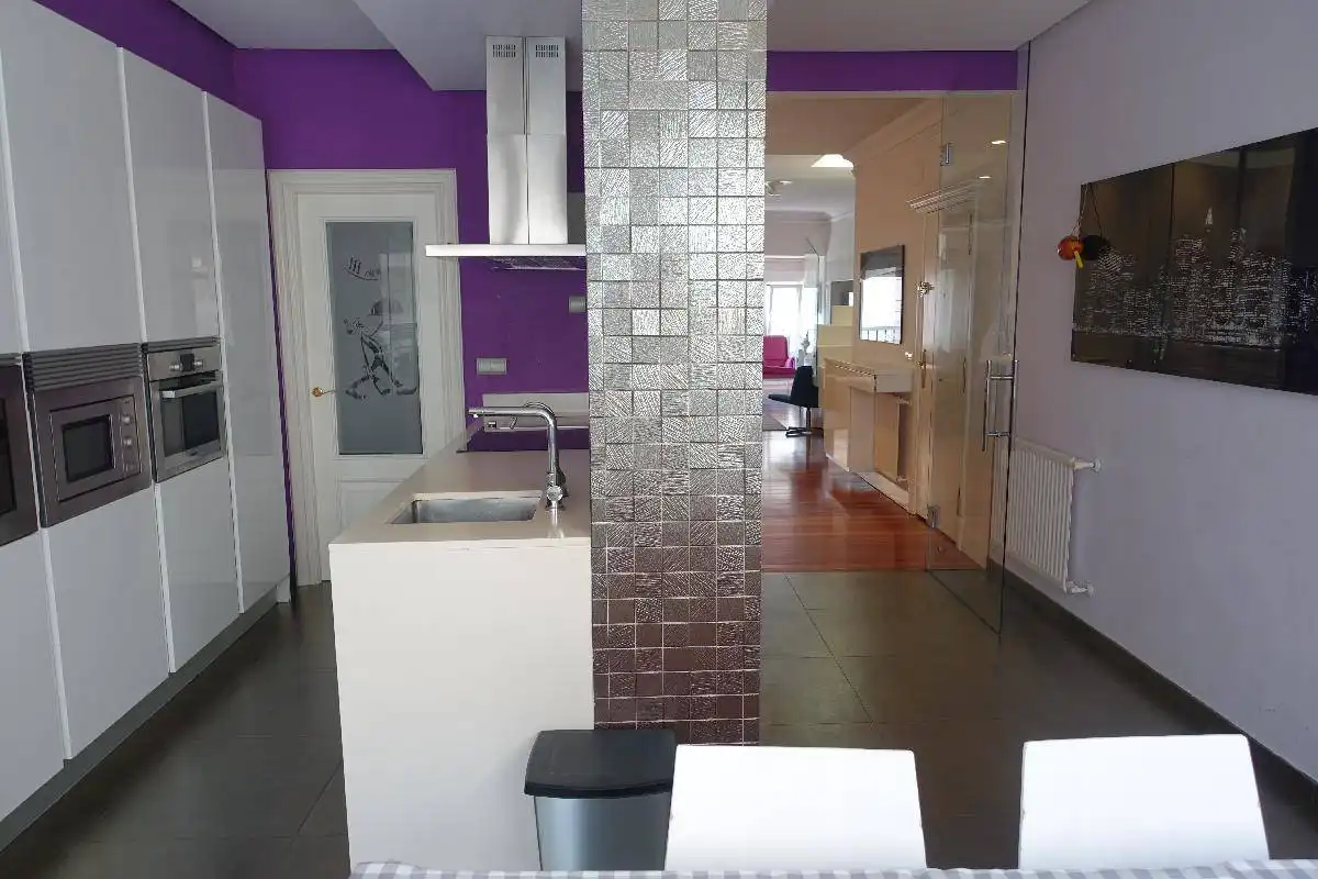 Küche von Maisonette zum Verkauf in Bilbao  mit Heizung und Balkon