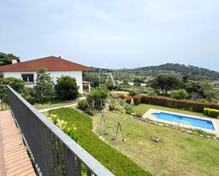 Garden of House or chalet for sale in Mataró  with Private garden, Swimming Pool and Alarm