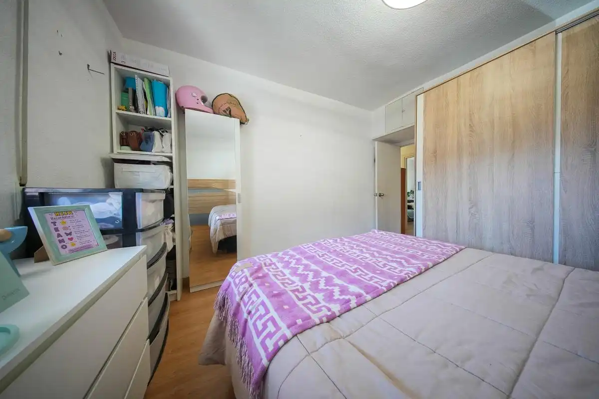 Bedroom of Flat for sale in Madrid  with Air Conditioner, Heating and Terrace