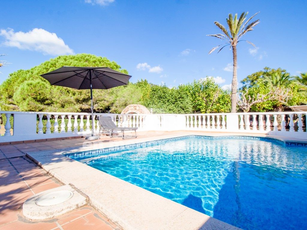 Garden of Country house for sale in Sant Lluís  with Private garden, Terrace and Swimming Pool